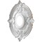 Ekena Millwork Attica PVC Medallion (Canopies up to 5"), 13"OD x 3 1/2"ID x 3/4"P, Metallic Champagne Bronze CMP13ATCCB - alternate 5